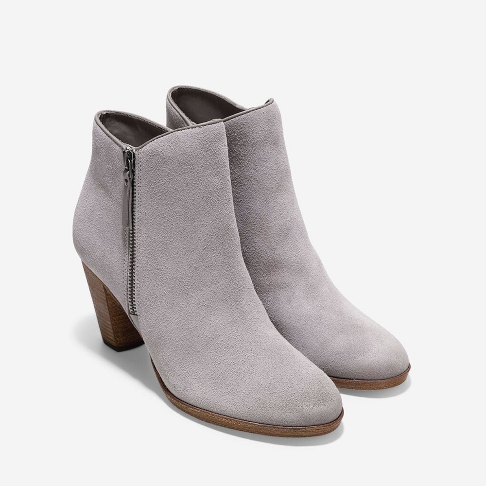 Cole Haan Hayes Suede Booties 6